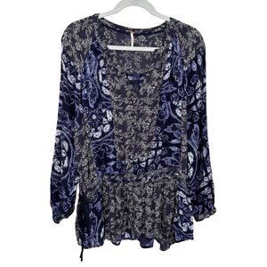Free People Womens Boho Tunic Top, XS